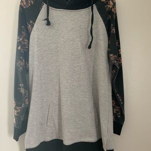 Tunic style hoodie